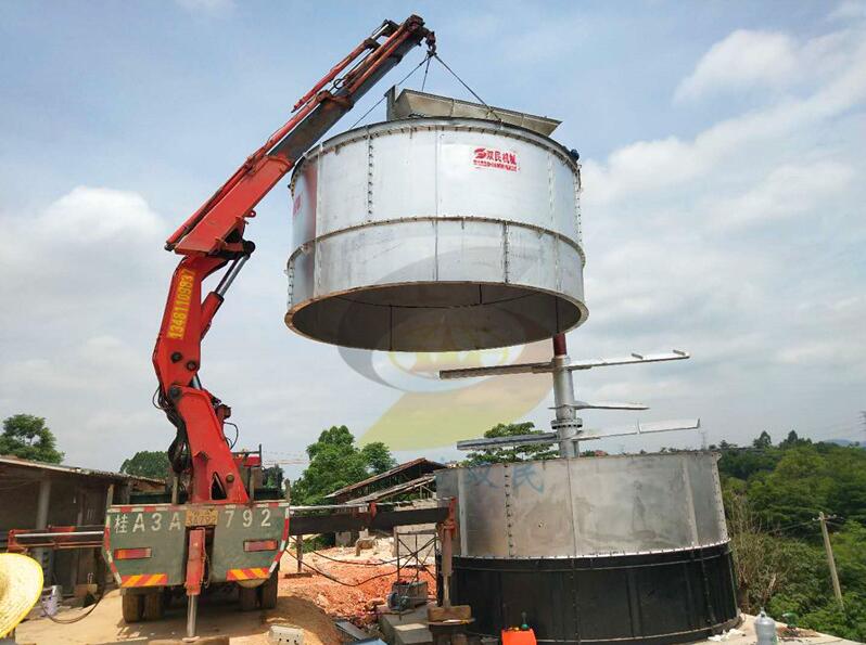 河南双民环保分享有机肥发酵罐的构成